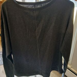 Eddie Bauer Dark Gray Long Sleeve Tee